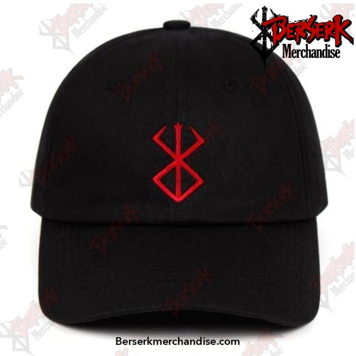 100% Cotton Berserk Baseball Caps Black