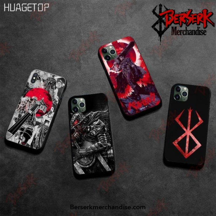 Berserk Anime Guts Griffith Black Phone Case