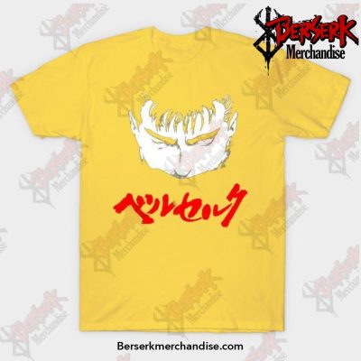 Berserk Guts T-Shirt Yellow / S