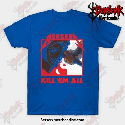 Berserk Metal T-Shirt Blue / S