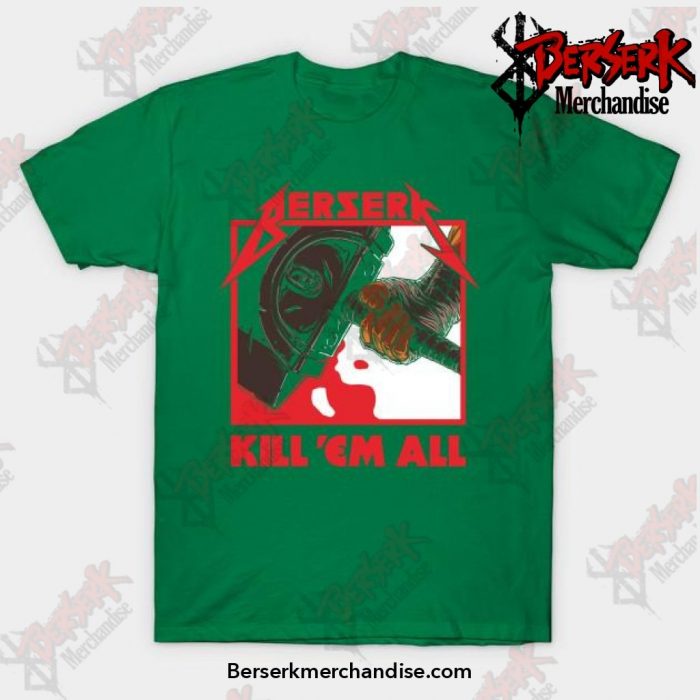 Berserk Metal T-Shirt Green / S