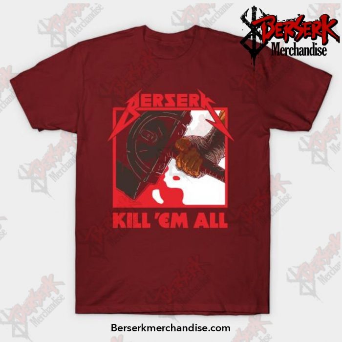 Berserk Metal T-Shirt Red / S