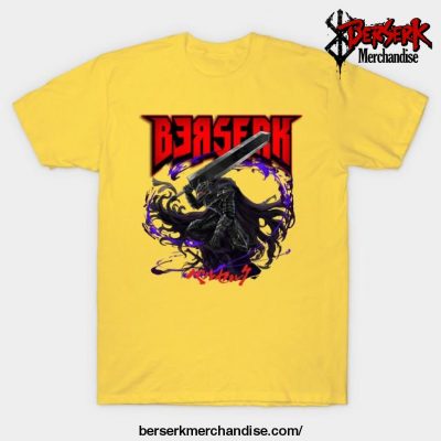 Berserk - Black Swords T-Shirt Yellow / S