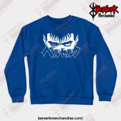 Berserk Crewneck Sweatshirt Blue / S