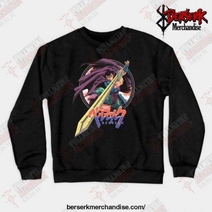 Berserk Hot Crewneck Sweatshirt Black / S