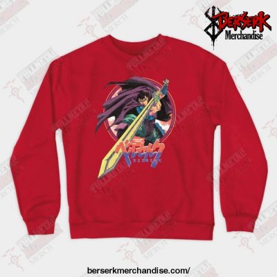 Berserk Hot Crewneck Sweatshirt Red / S