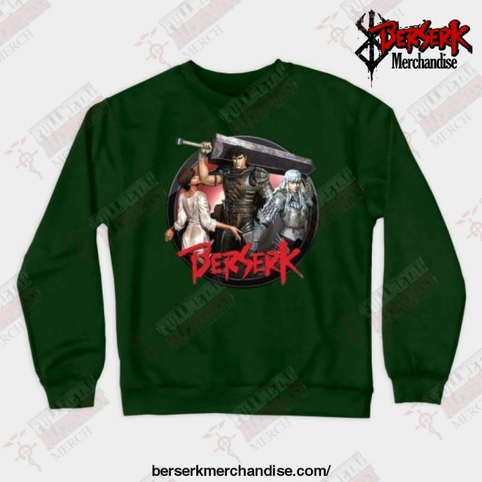 Best Berserk Crewneck Sweatshirt Green / S