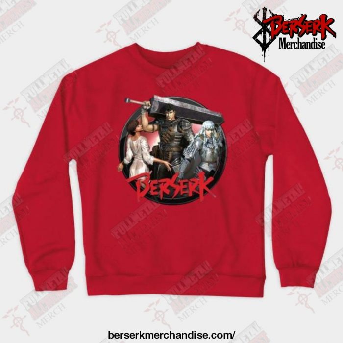 Best Berserk Crewneck Sweatshirt Red / S