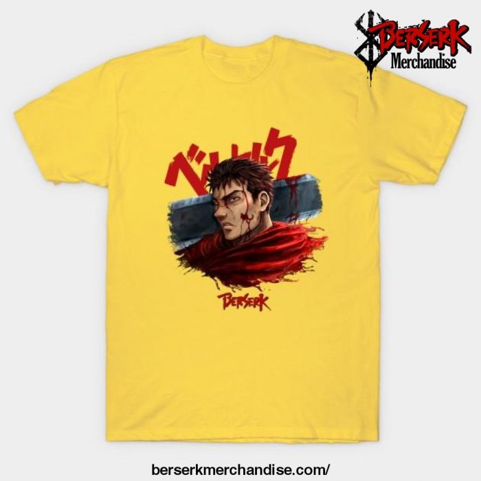 New Berserk Blood T-Shirt Yellow / S
