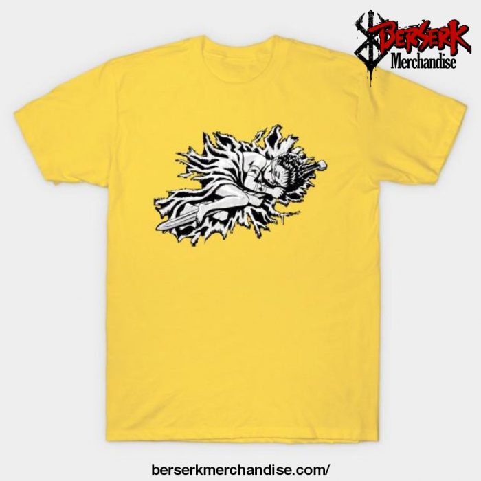 New Design Guts T-Shirt Yellow / S