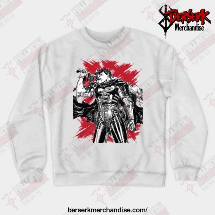 New Style Berserk Crewneck Sweatshirt White / S