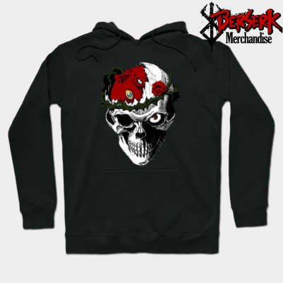 Berserk Skull Hoodie Black / S