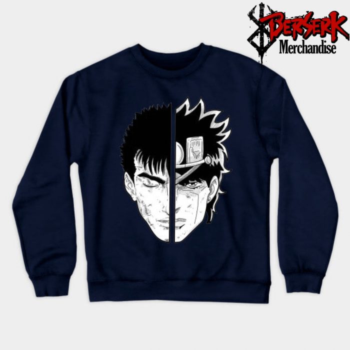 Guts And Jojo Sweatshirt Navy Blue / S