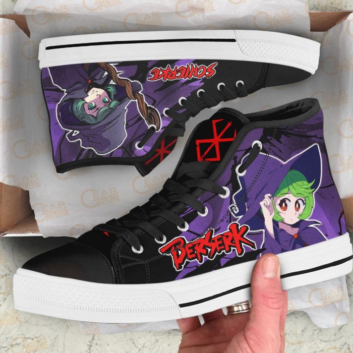 Berserk Schierke High Top Shoes Custom Anime Sneakers