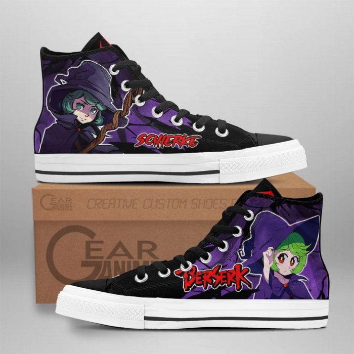 Berserk Schierke High Top Shoes Custom Anime Sneakers