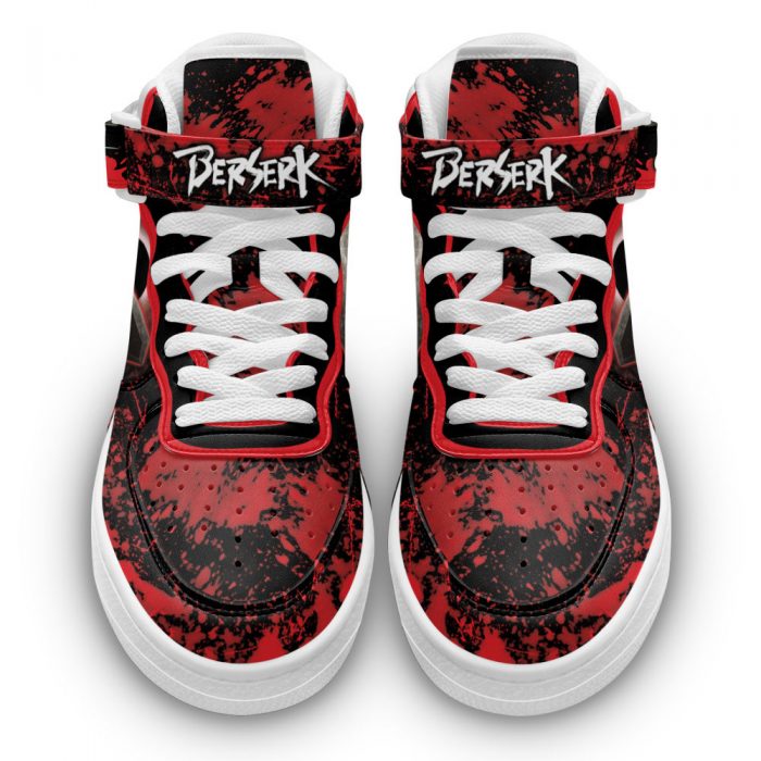 Guts Sneakers Air Mid Custom Berserk Anime Shoes