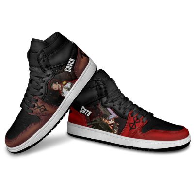 Casca and Guts Sneakers Berserk Custom Anime Shoes For Fans