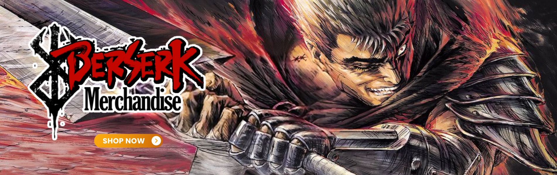 Berserk Merchandise Banner