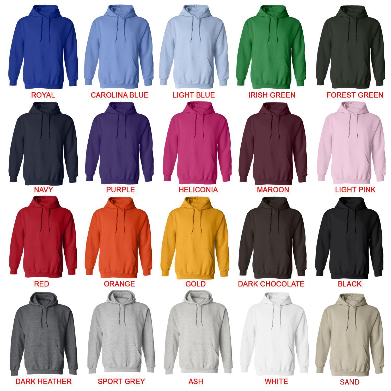hoodie color chart - Berserk Merchandise Store