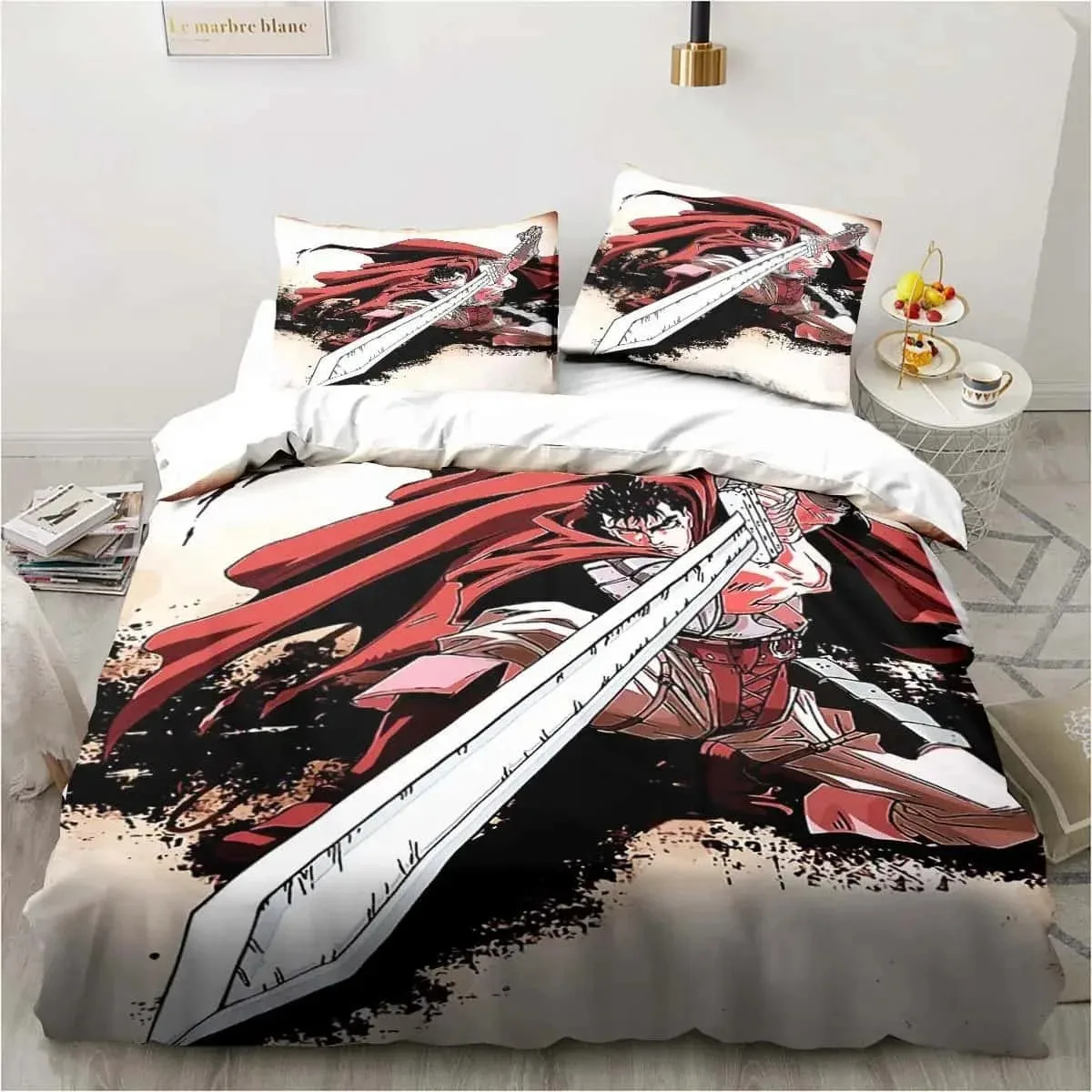 Anime Berserk Sword Bedding Set