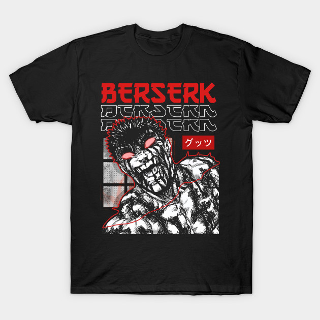 Berserk Guts Streetwear T-shirt